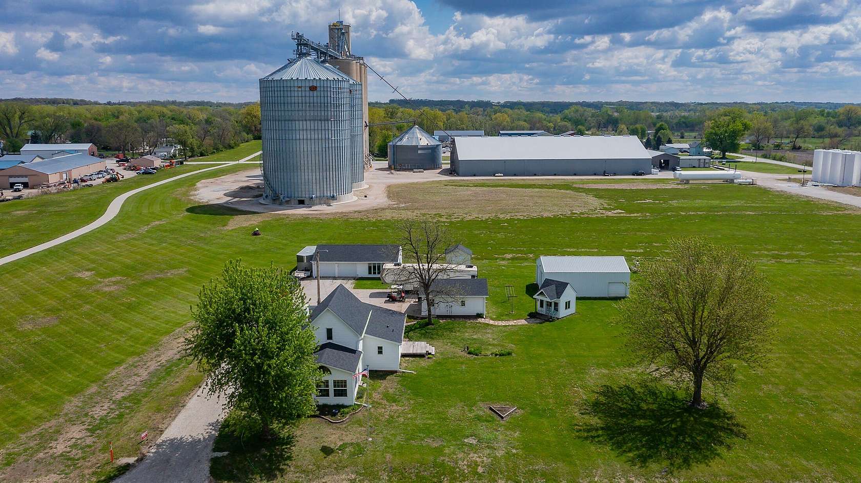 2.47 Acres of Land with Home for Sale in Cambridge, Iowa