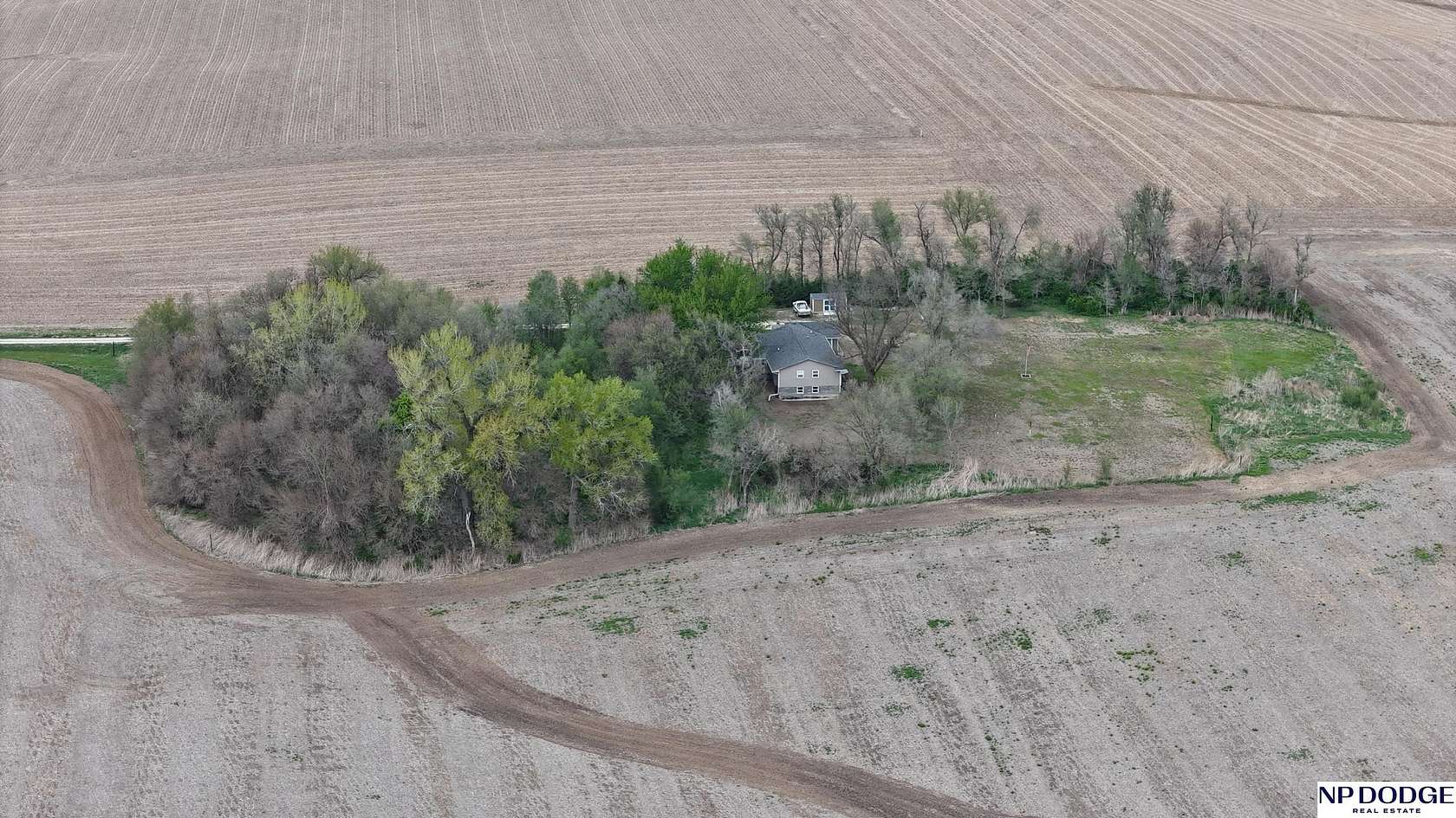 5 Acres of Land with Home for Sale in Scribner, Nebraska
