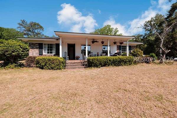 10 Acres of Land with Home for Sale in Allendale, South Carolina