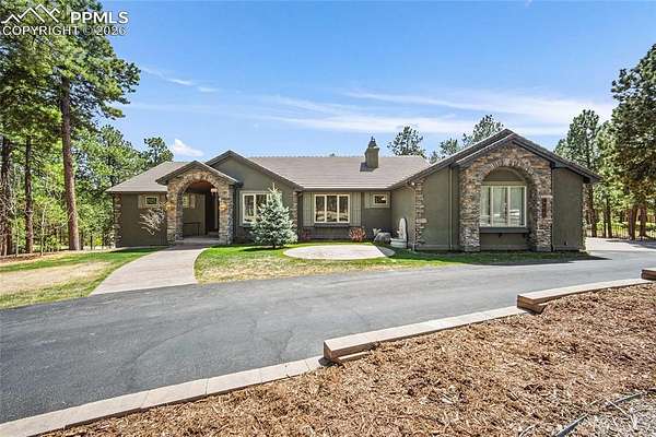 3.38 Acres of Land with Home for Sale in Colorado Springs, Colorado