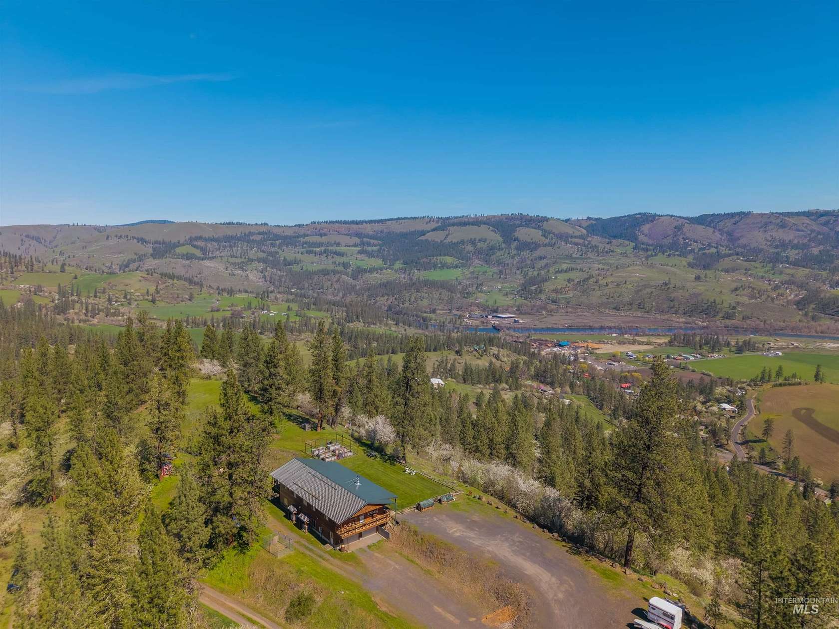 12 Acres of Recreational Land with Home for Sale in Kamiah, Idaho