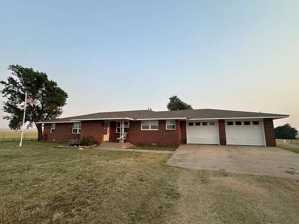 10 Acres of Land with Home for Sale in Laverne, Oklahoma