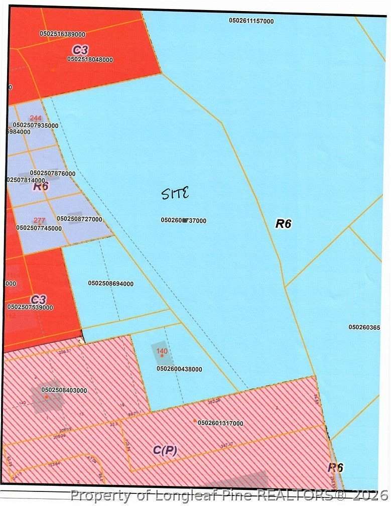 3.7 Acres of Residential Land for Sale in Spring Lake, North Carolina