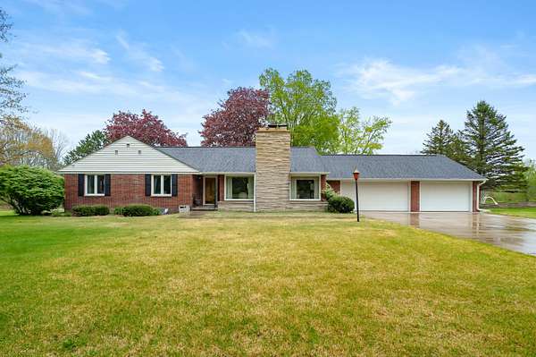 11 Acres of Land with Home for Sale in Plainwell, Michigan