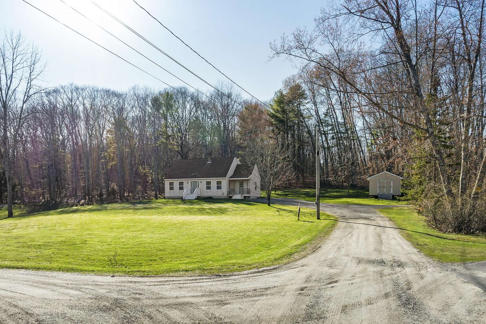 3.35 Acres of Land with Home for Sale in Brunswick, Maine