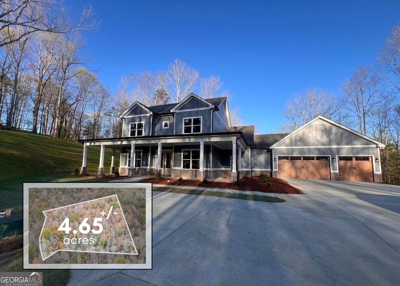 4.65 Acres of Land with Home for Sale in Demorest, Georgia