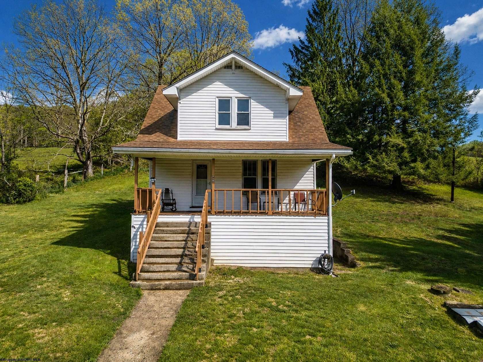 10.8 Acres of Land with Home for Sale in Grafton, West Virginia