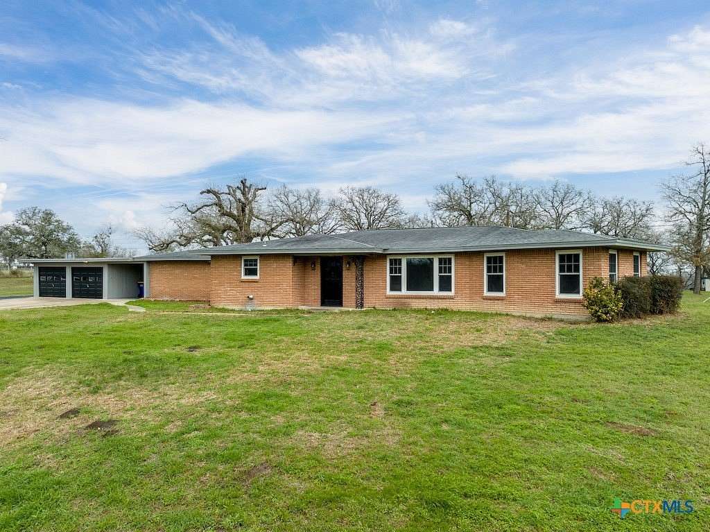 4.38 Acres of Land with Home for Sale in Gonzales, Texas
