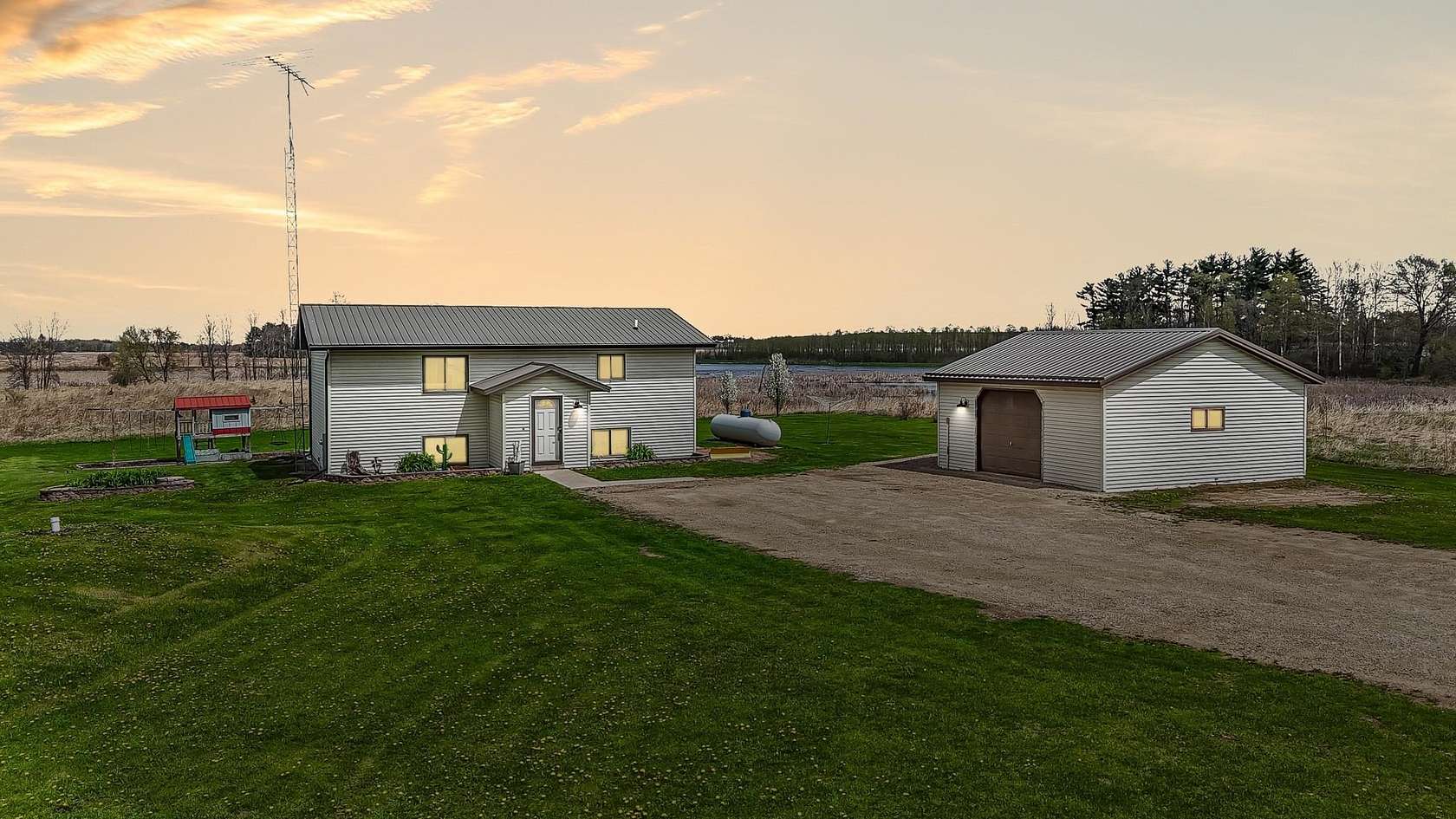 2 Acres of Land with Home for Sale in Berlin, Wisconsin
