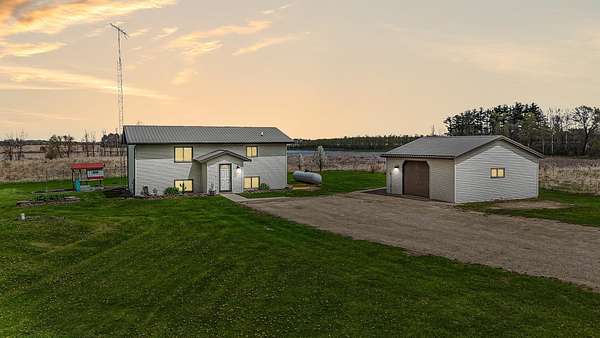 2 Acres of Land with Home for Sale in Berlin, Wisconsin