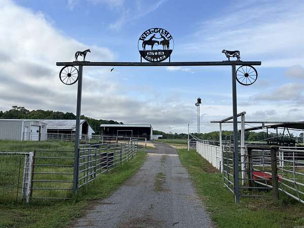 92.6 Acres of Agricultural Land with Home for Sale in Sheridan, Arkansas