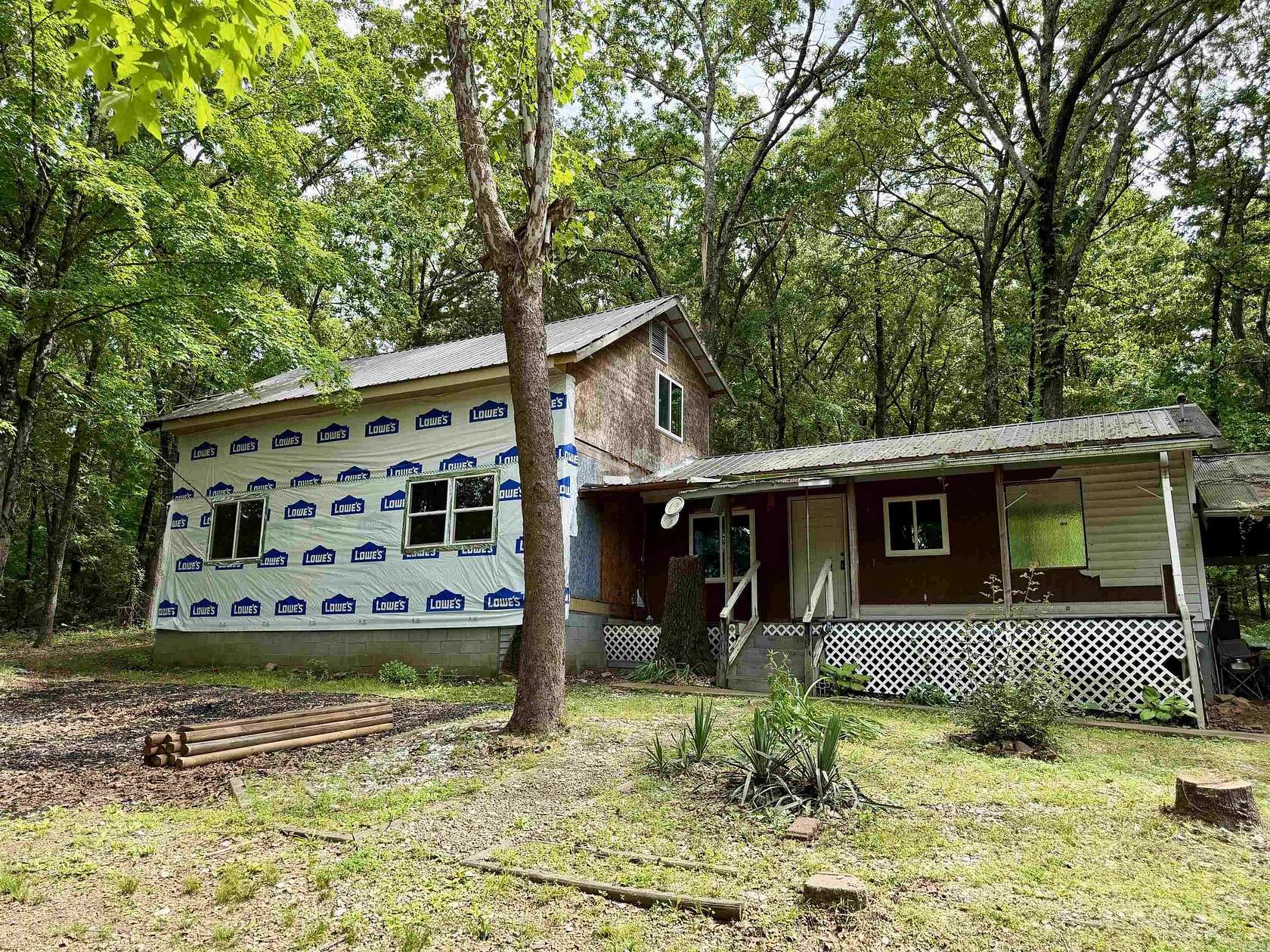 1.78 Acres of Land with Home for Sale in Hartman, Arkansas