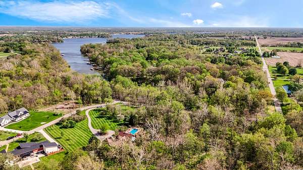 9.86 Acres of Land with Home for Sale in Cicero, Indiana