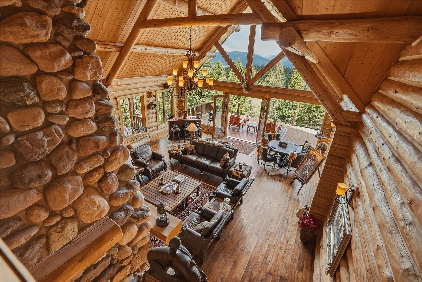 6.22 Acres of Land with Home for Sale in Seeley Lake, Montana