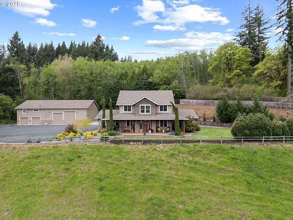 5.88 Acres of Land with Home for Sale in Amboy, Washington