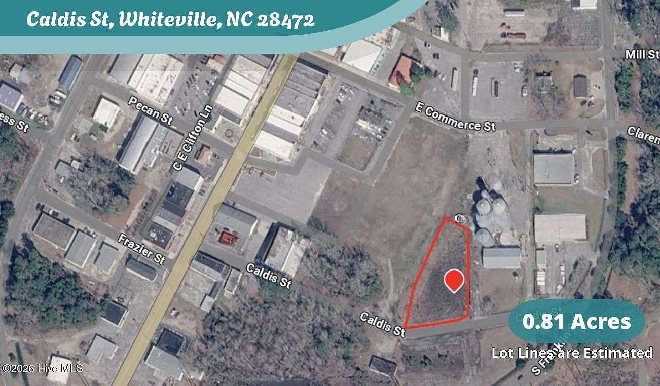 0.82 Acres of Commercial Land for Sale in Whiteville, North Carolina