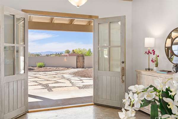 2.5 Acres of Land with Home for Sale in Santa Fe, New Mexico