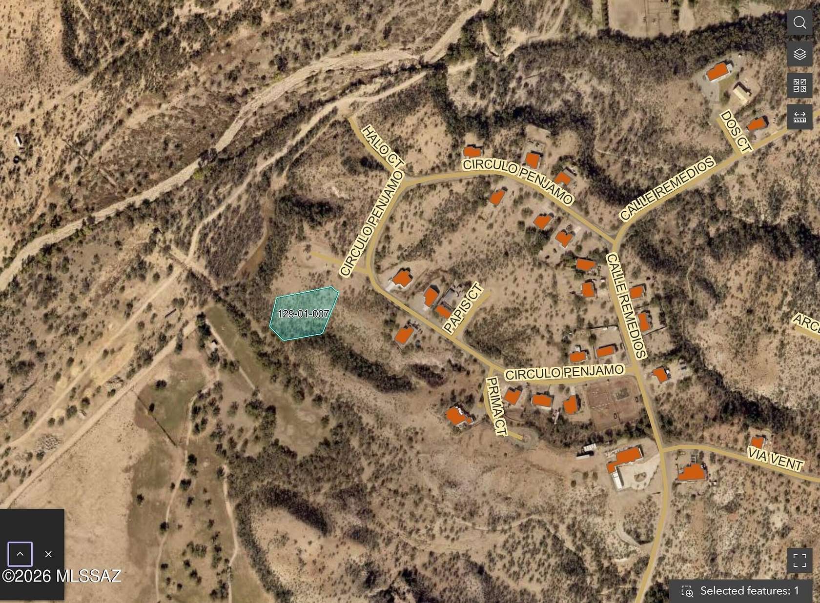 0.79 Acres of Residential Land for Sale in Rio Rico, Arizona