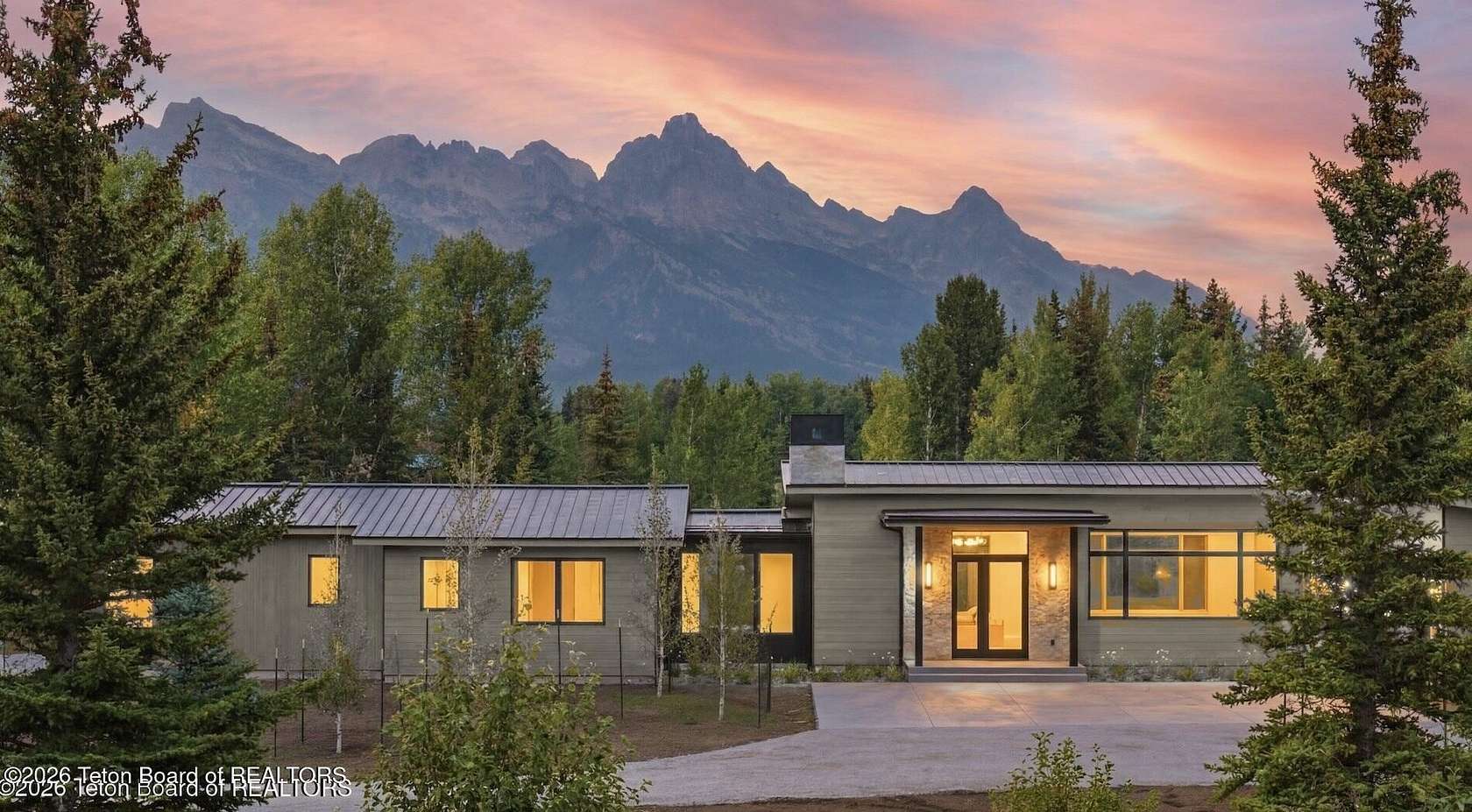 3.8 Acres of Land with Home for Sale in Jackson, Wyoming
