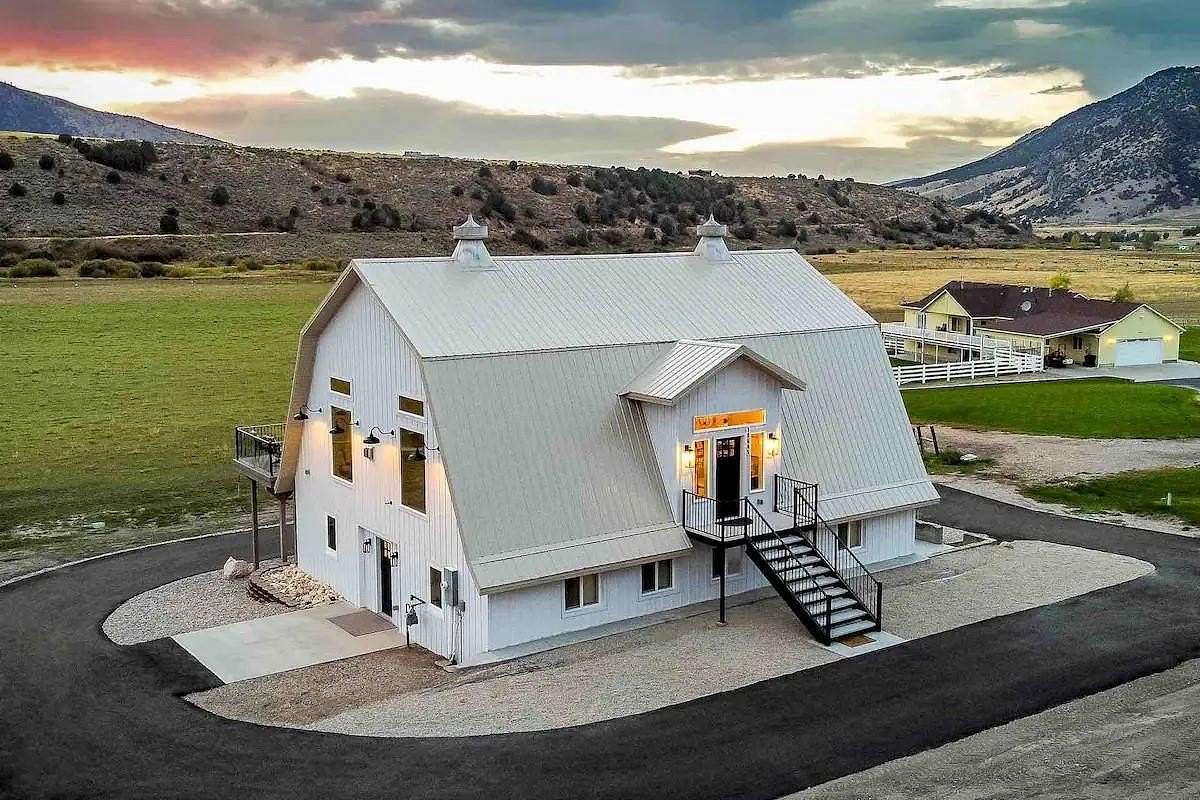24.7 Acres of Agricultural Land with Home for Sale in Lava Hot Springs, Idaho