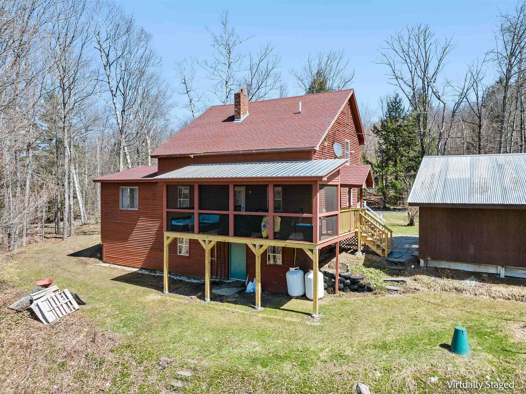11 Acres of Land with Home for Sale in Williamstown, Vermont