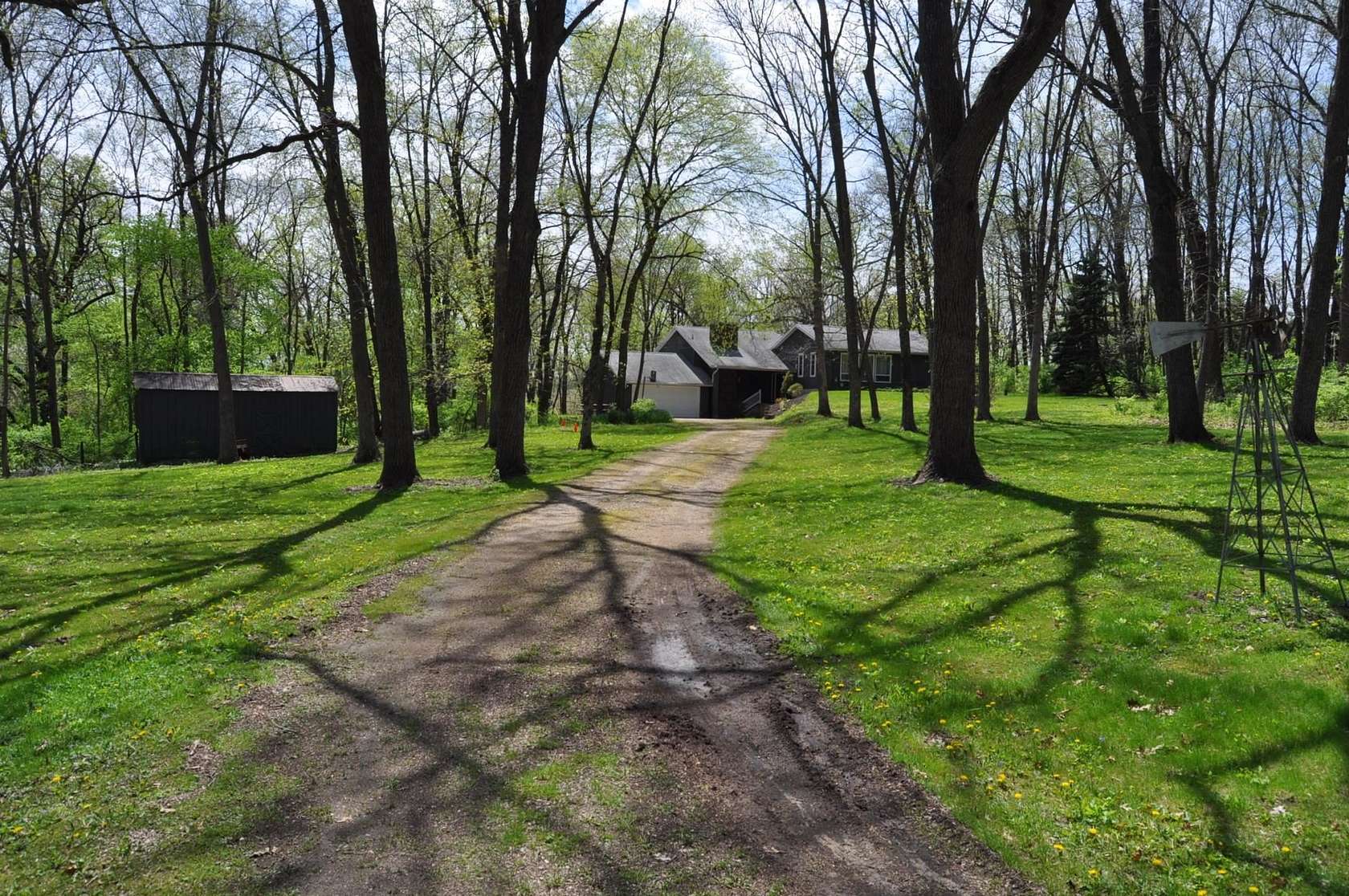 5.19 Acres of Land with Home for Sale in Freeport, Illinois