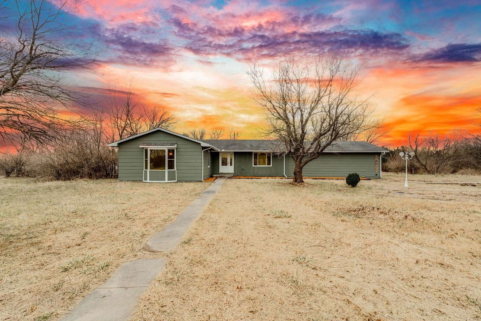 3.85 Acres of Land with Home for Sale in Wichita, Kansas