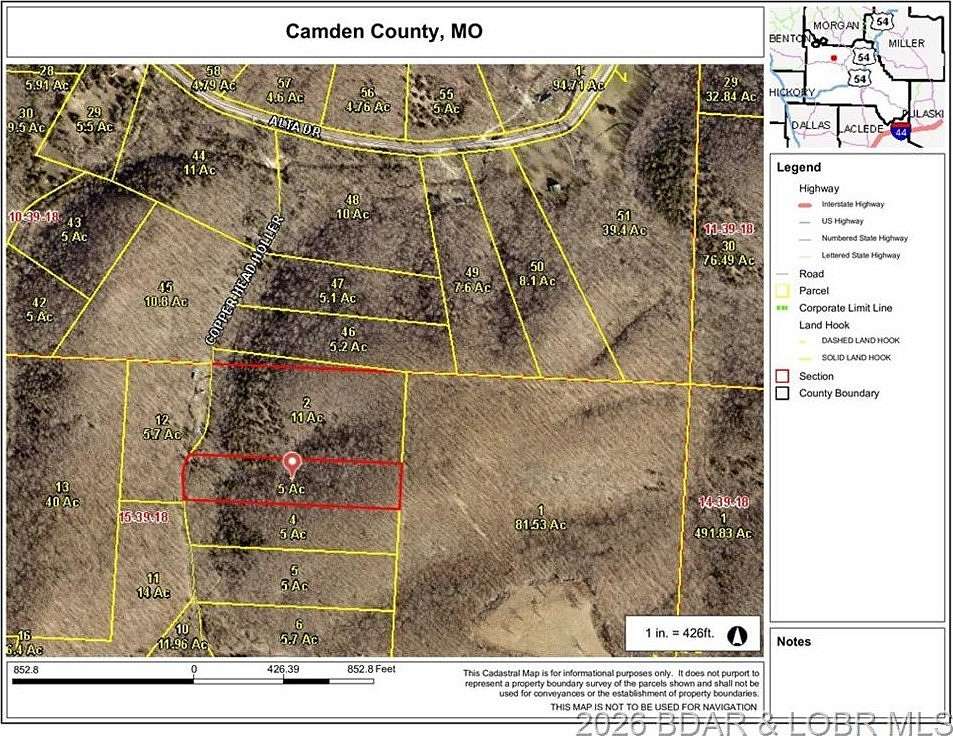 5 Acres of Land for Sale in Roach, Missouri
