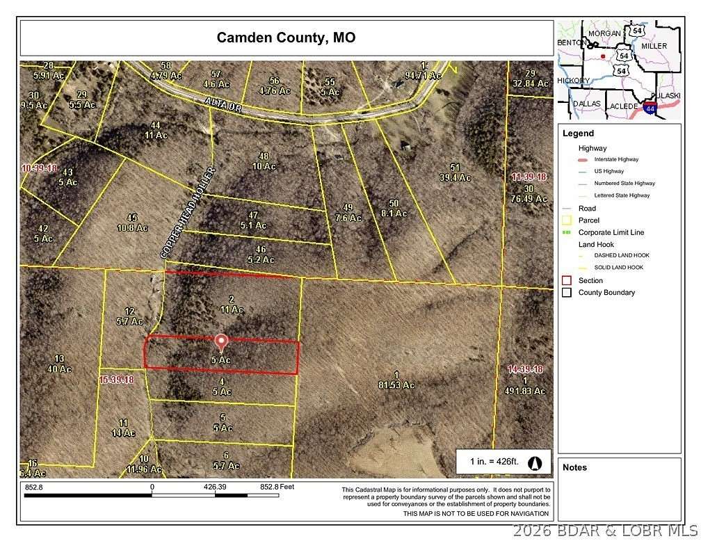 5 Acres of Land for Sale in Roach, Missouri