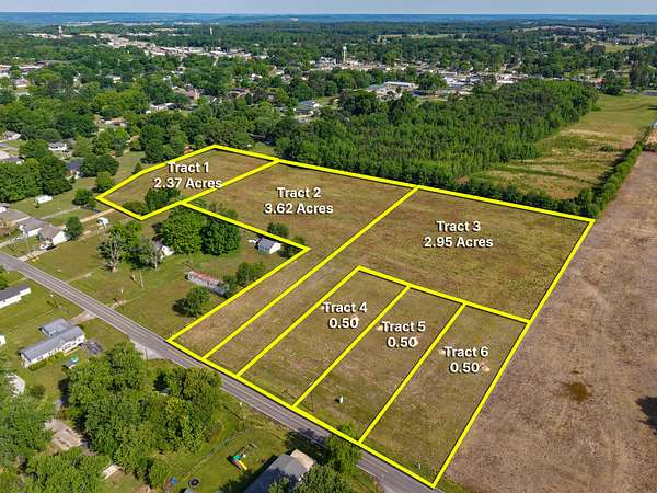 10.4 Acres of Land for Auction in Ardmore, Alabama