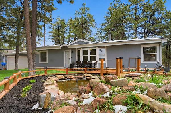 5.25 Acres of Land with Home for Sale in Colorado Springs, Colorado