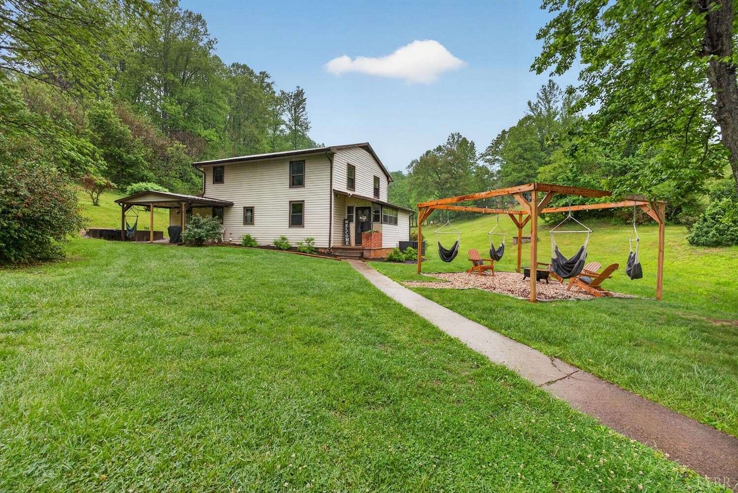2 Acres of Land with Home for Sale in Lovingston, Virginia