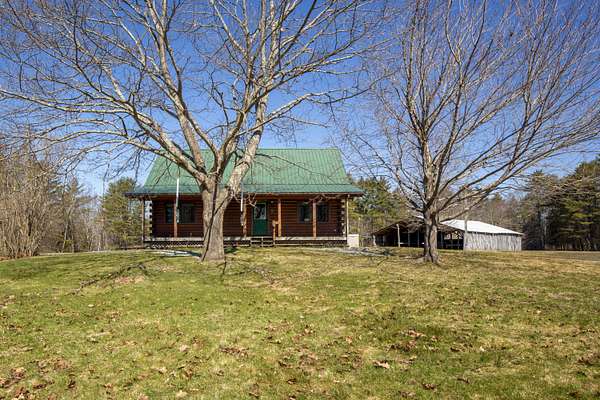 74 Acres of Recreational Land with Home for Sale in Dresden Town, Maine