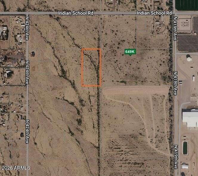 5 Acres of Residential Land for Sale in Tonopah, Arizona