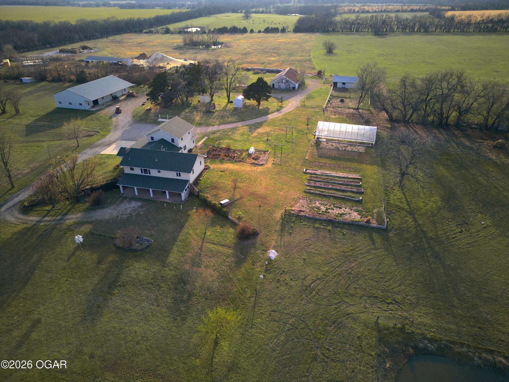 82 Acres of Land with Home for Sale in Oswego, Kansas