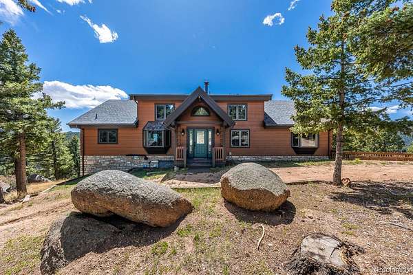 38.5 Acres of Recreational Land with Home for Sale in Larkspur, Colorado