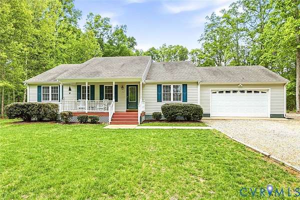 3 Acres of Land with Home for Sale in Cartersville, Virginia