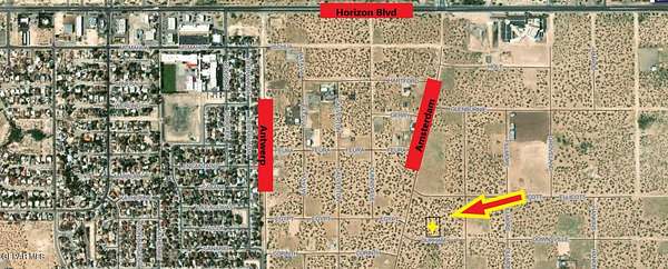 0.95 Acres of Residential Land for Sale in El Paso, Texas