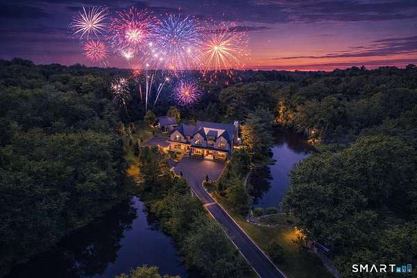 2.25 Acres of Land with Home for Sale in New Canaan, Connecticut