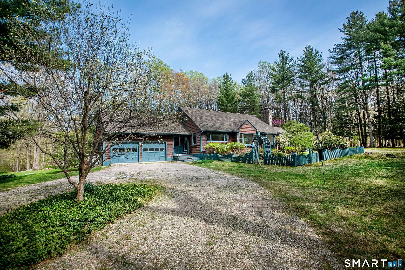 2 Acres of Land with Home for Sale in Redding, Connecticut