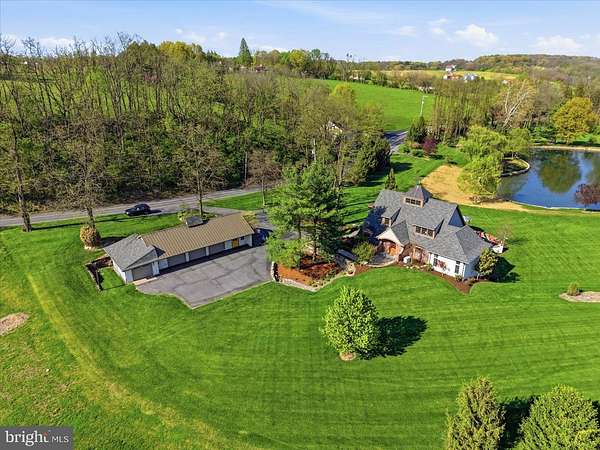 12 Acres of Recreational Land with Home for Sale in Shoemakersville, Pennsylvania