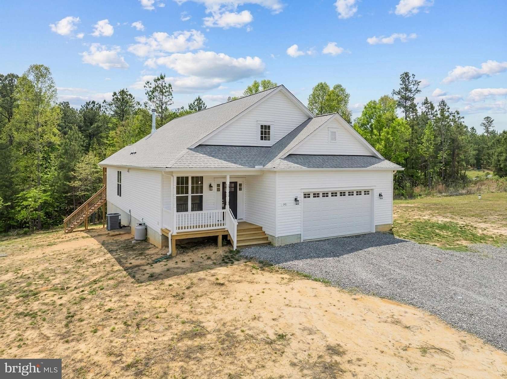 6.6 Acres of Land with Home for Sale in Bumpass, Virginia