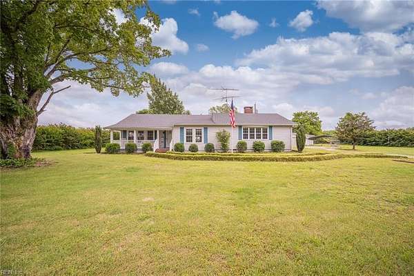 29.2 Acres of Agricultural Land with Home for Sale in Emporia, Virginia