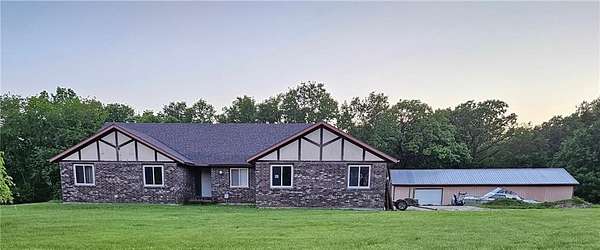 3.17 Acres of Land with Home for Sale in Excelsior Springs, Missouri