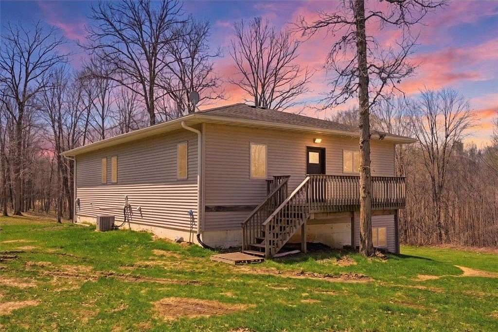 21 Acres of Recreational Land with Home for Sale in New Haven Town, Wisconsin