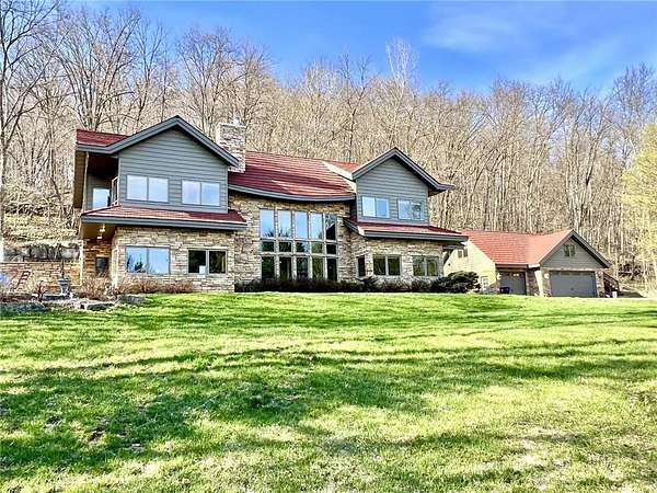 12.9 Acres of Land with Home for Sale in El Paso Town, Wisconsin