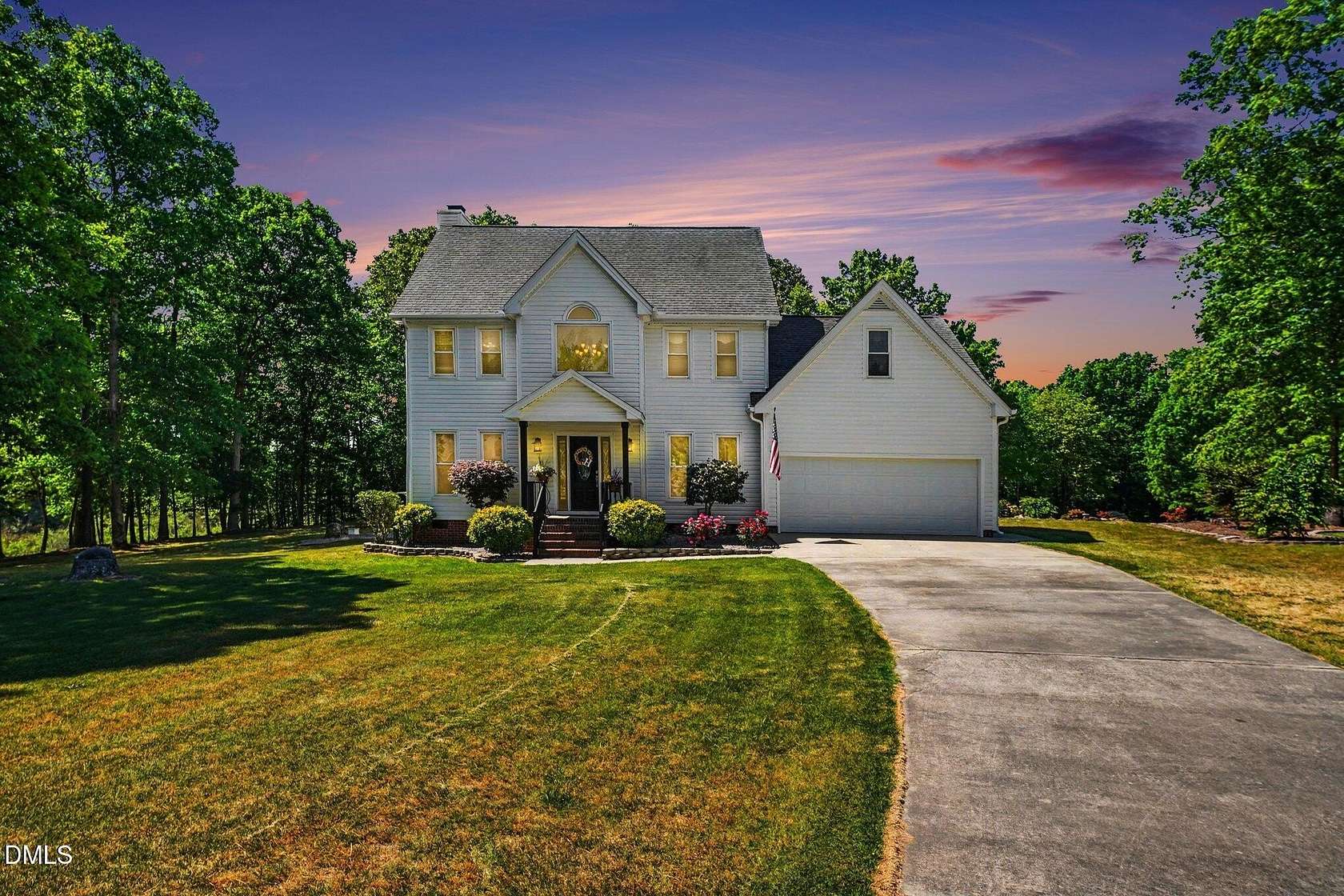 7.18 Acres of Land with Home for Sale in Clayton, North Carolina