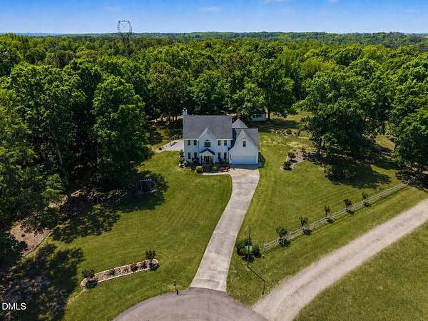 7.18 Acres of Land with Home for Sale in Clayton, North Carolina