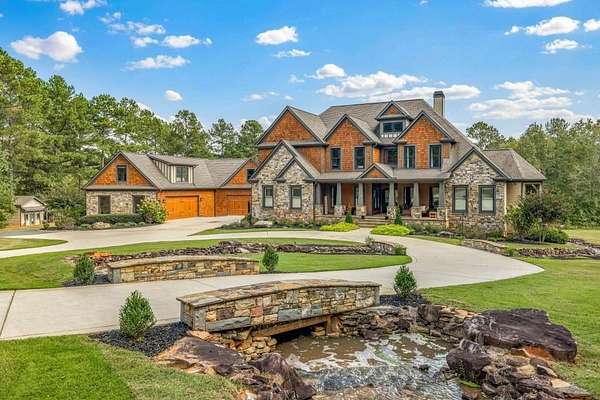 7.36 Acres of Land with Home for Sale in Eatonton, Georgia