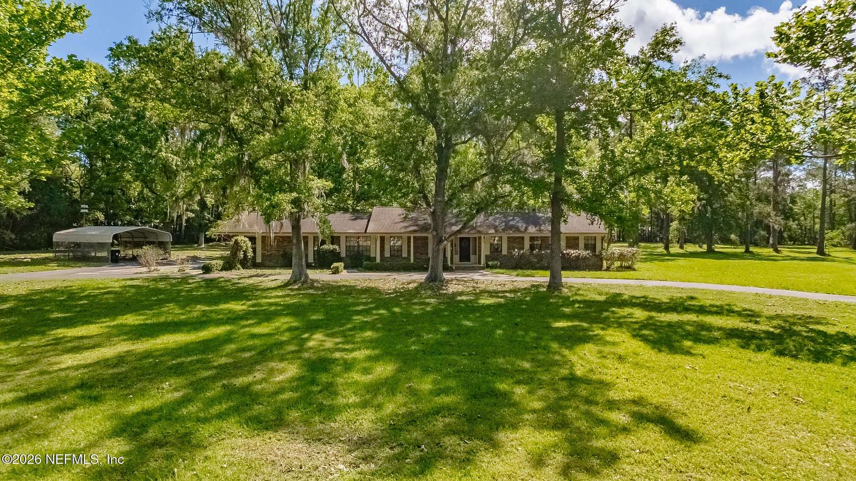 9 Acres of Land with Home for Sale in Middleburg, Florida